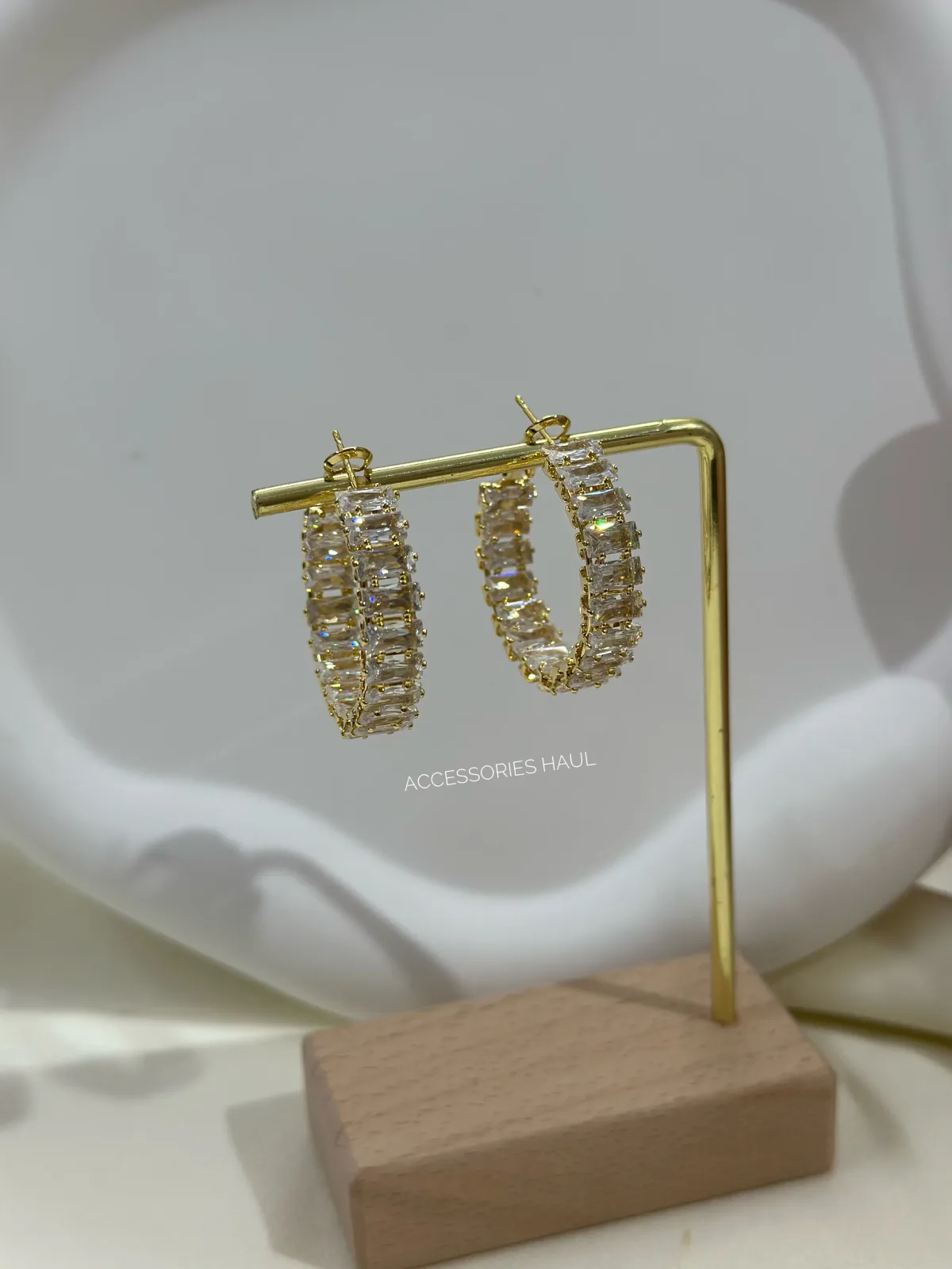 Premium Zircon Hoop – 009