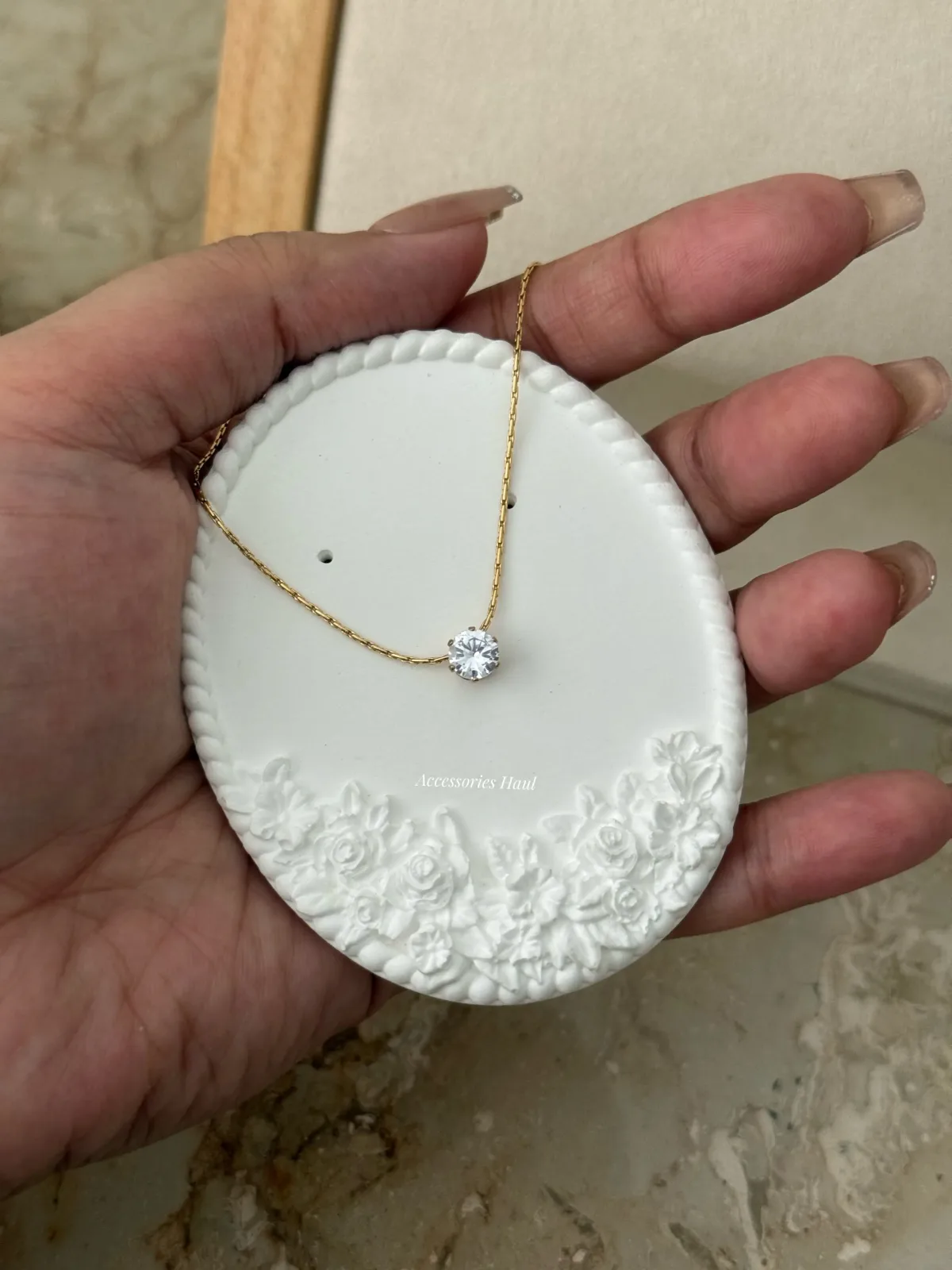 Solitaire Necklace