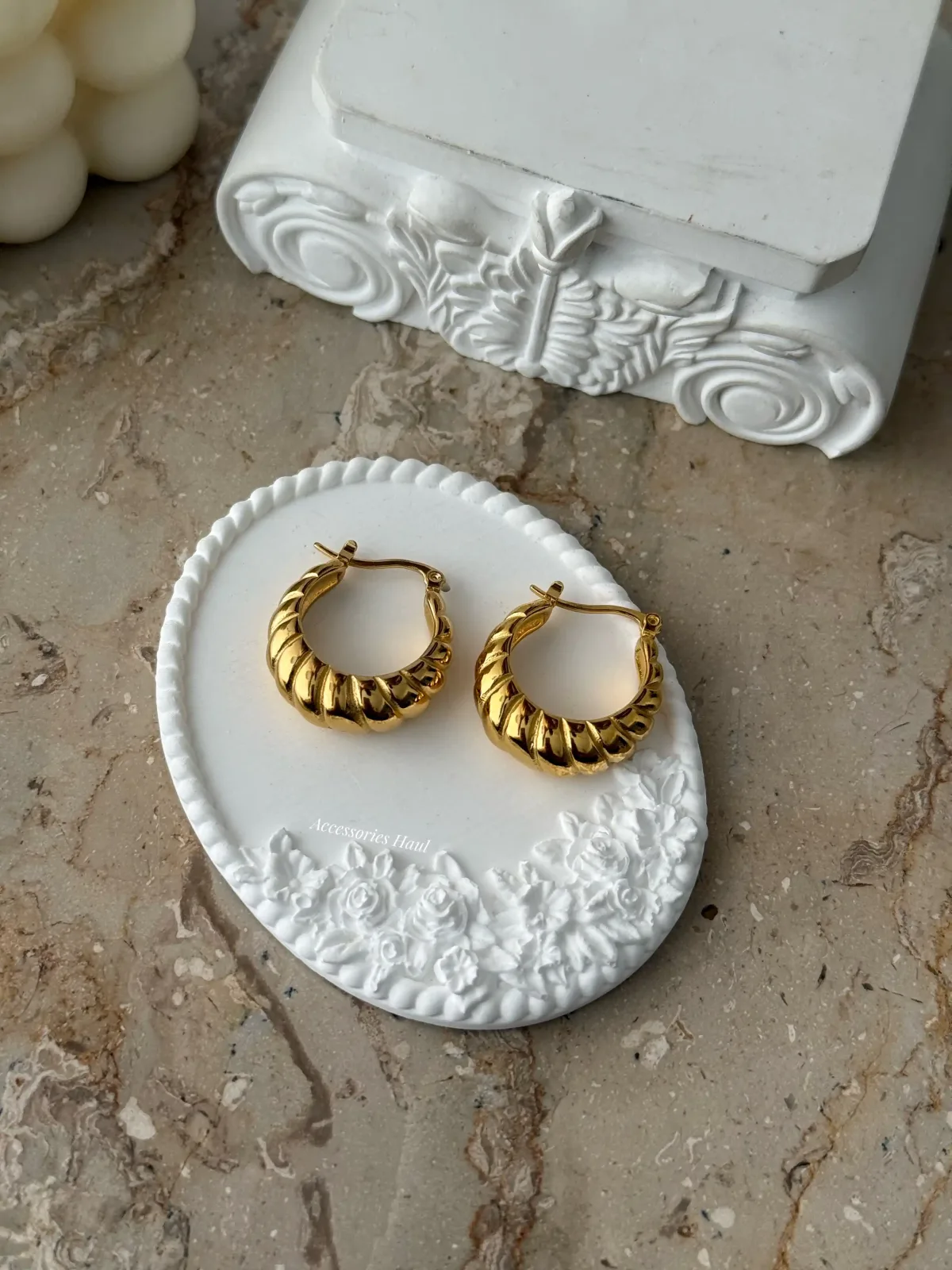 Stainless Steel Hoop Earring – 9864